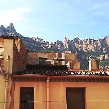 Apartamento Piso Con Desayuno Incluido Y Vistas A La Montana. Monistrol de Montserrat Exterior foto
