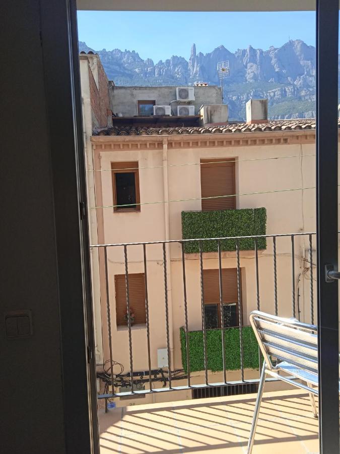 Apartamento Piso Con Desayuno Incluido Y Vistas A La Montana. Monistrol de Montserrat Exterior foto