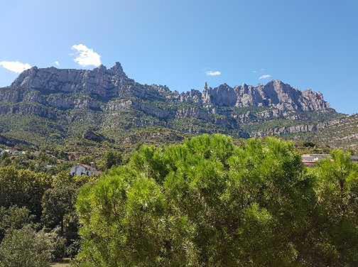 Apartamento Piso Con Desayuno Incluido Y Vistas A La Montana. Monistrol de Montserrat Exterior foto